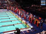 Er&ouml;ffnung der 8. Kurzbahn Schwimm EM 2004 in Wien